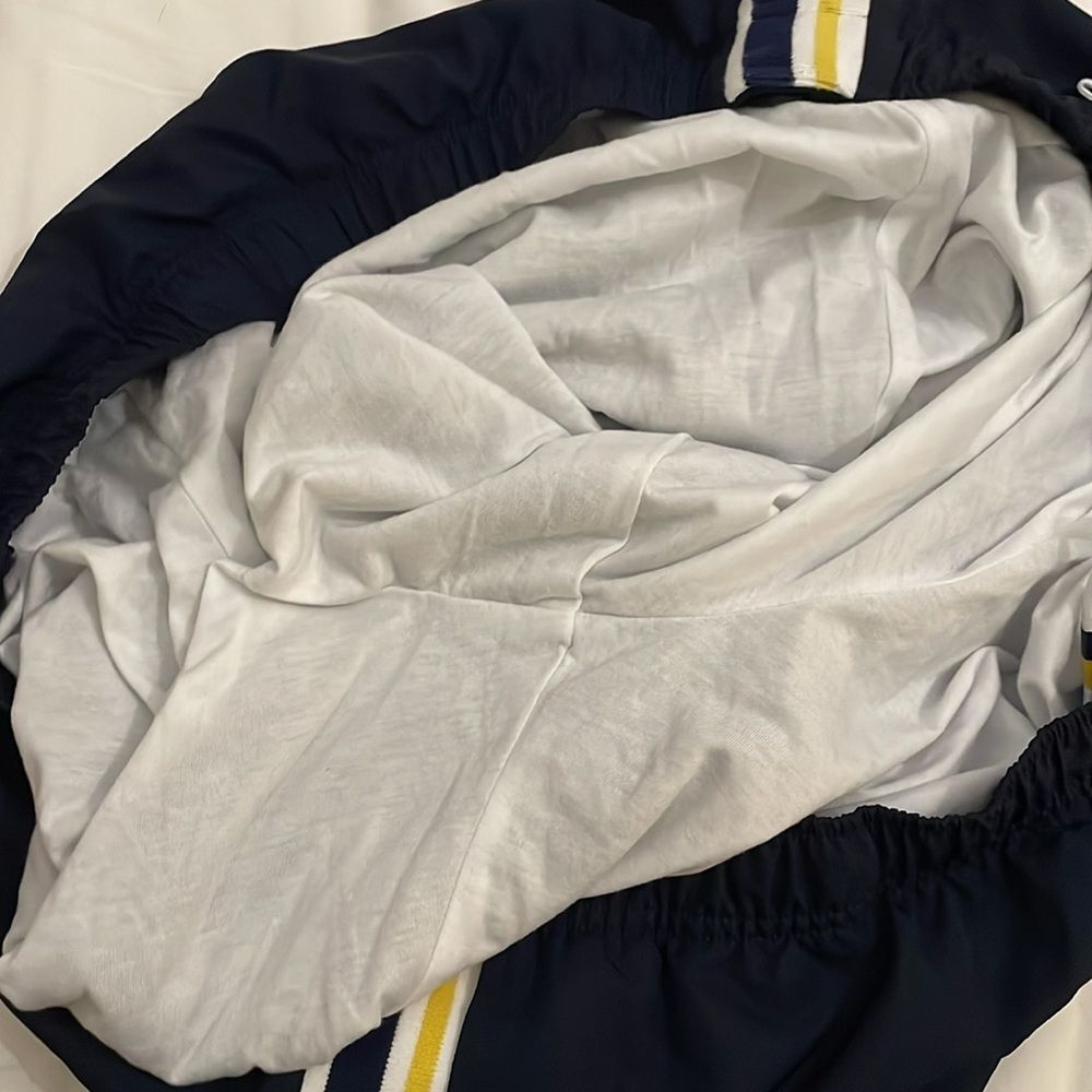 Lacoste Sport Blue Pull-on Contrast Bands Tennis Shorts Mens Size 4XL GH6908 - Picture 11 of 14